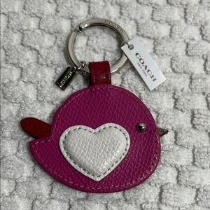 Coach Love Bird Keychain